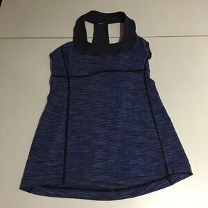 Lululemon Scoop Neck Tank Size 6 Cadet Blue